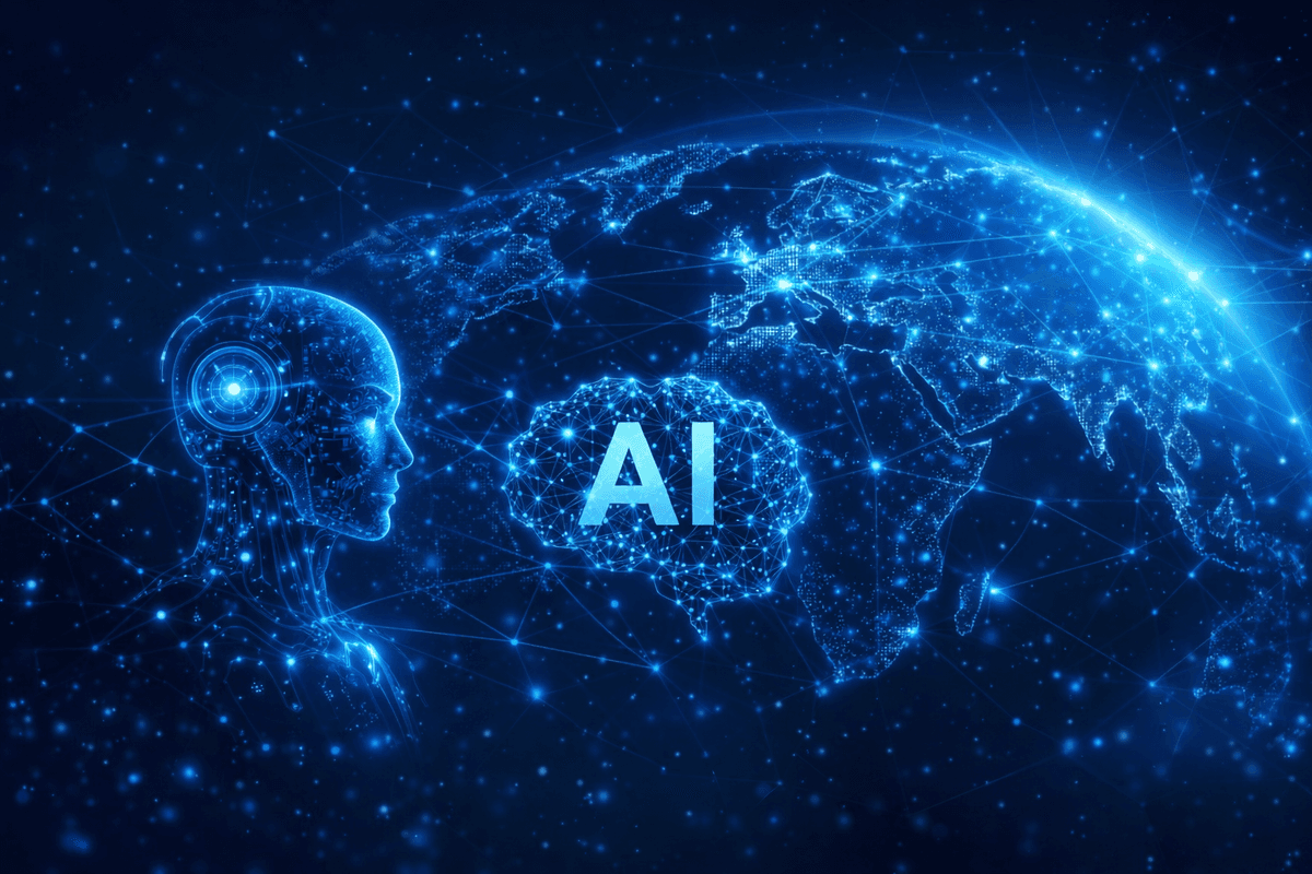 Technology & AI Illustration