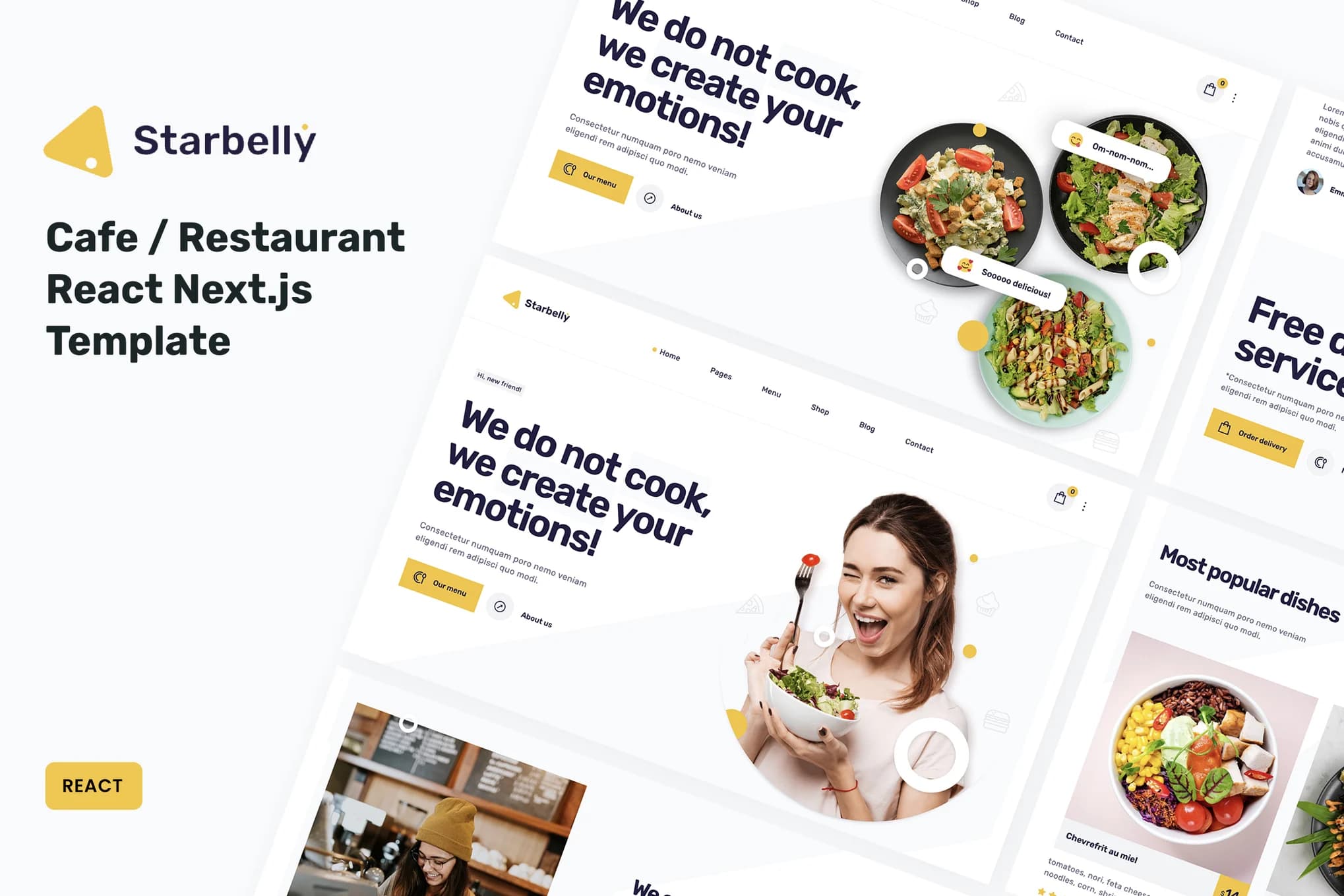 Starbelly – Modern Restaurant & Food Website Template