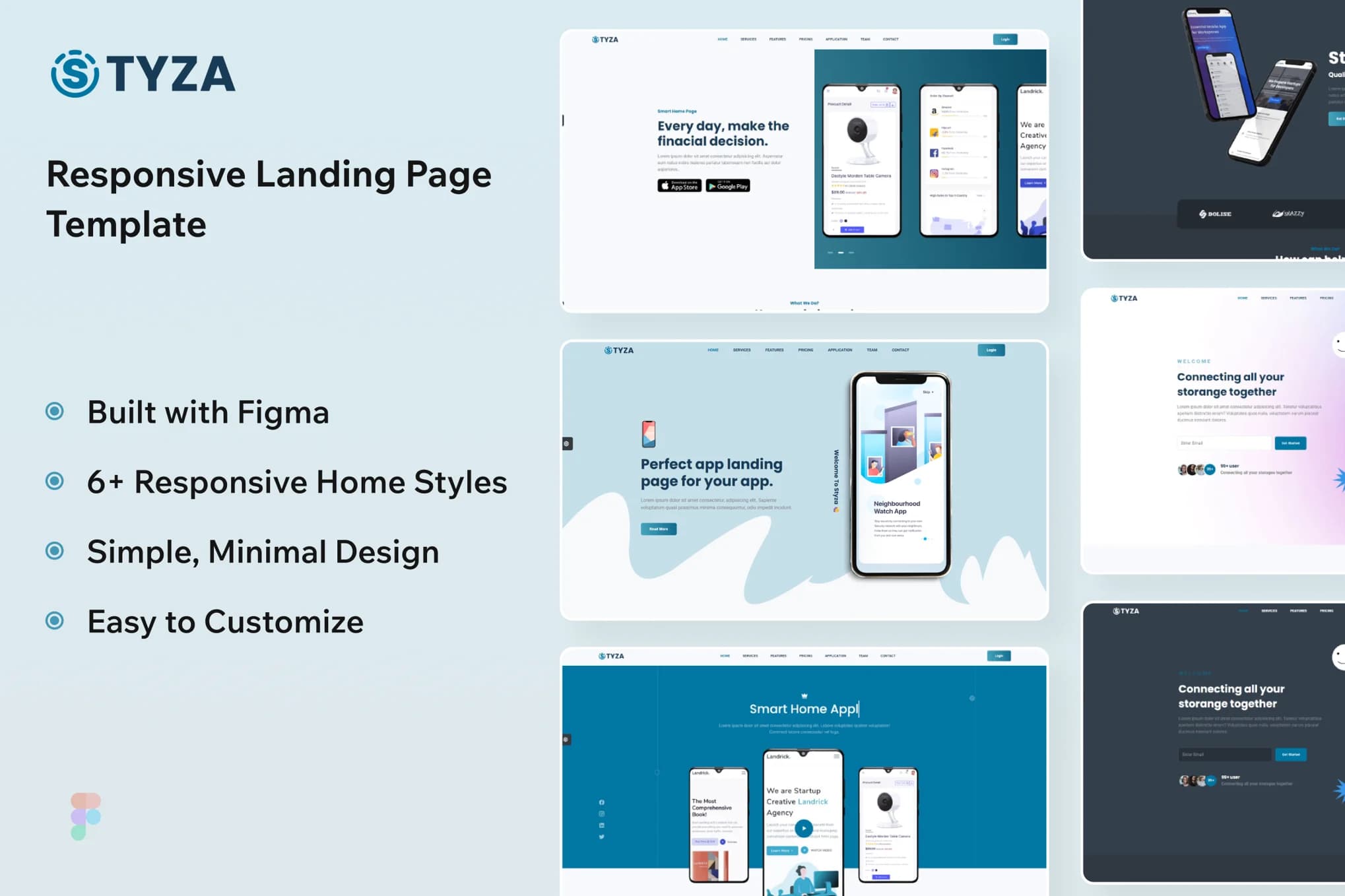 Styza – Figma App UI Design Template
