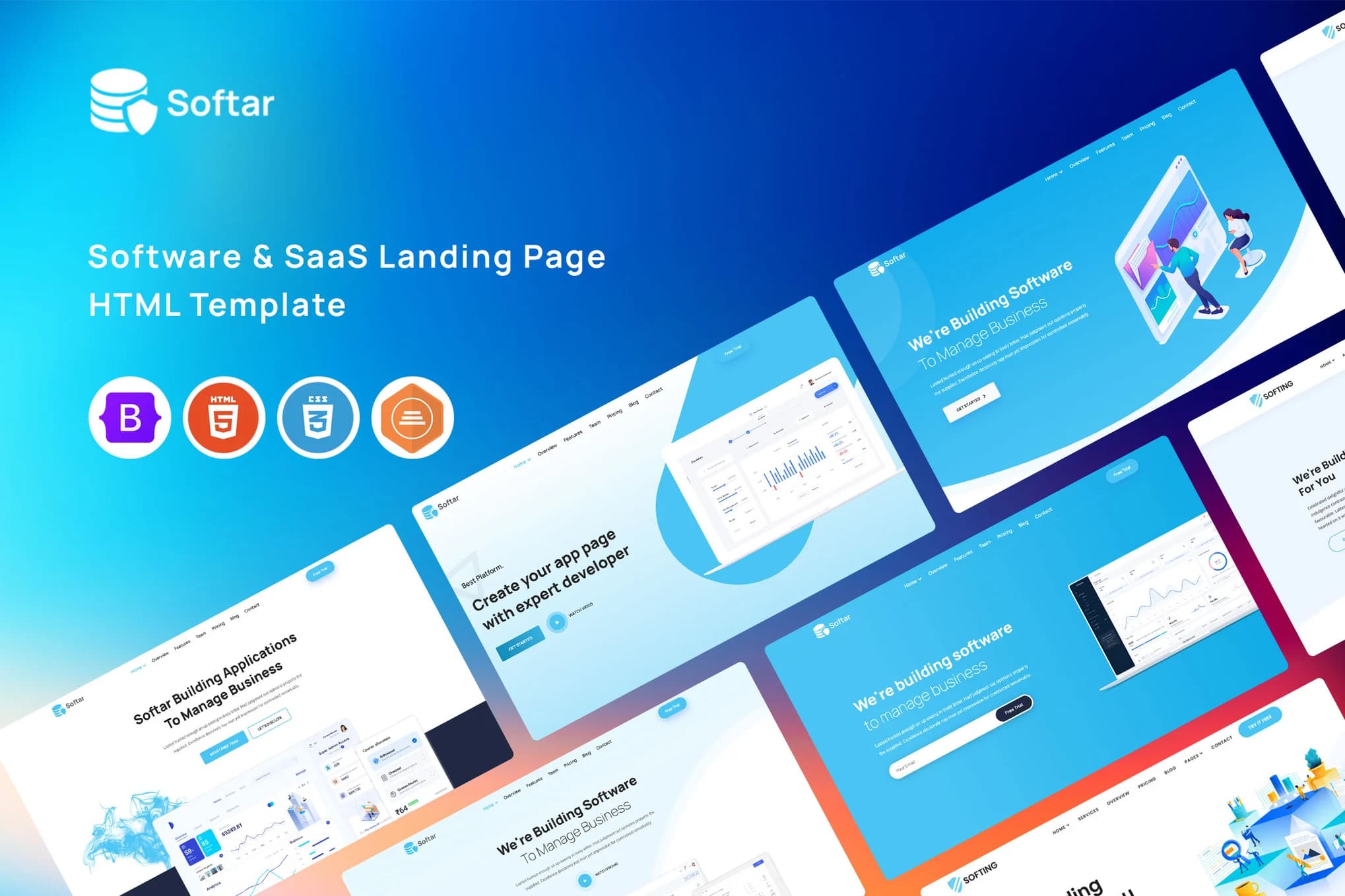 Softar – Software & Technology Website Template