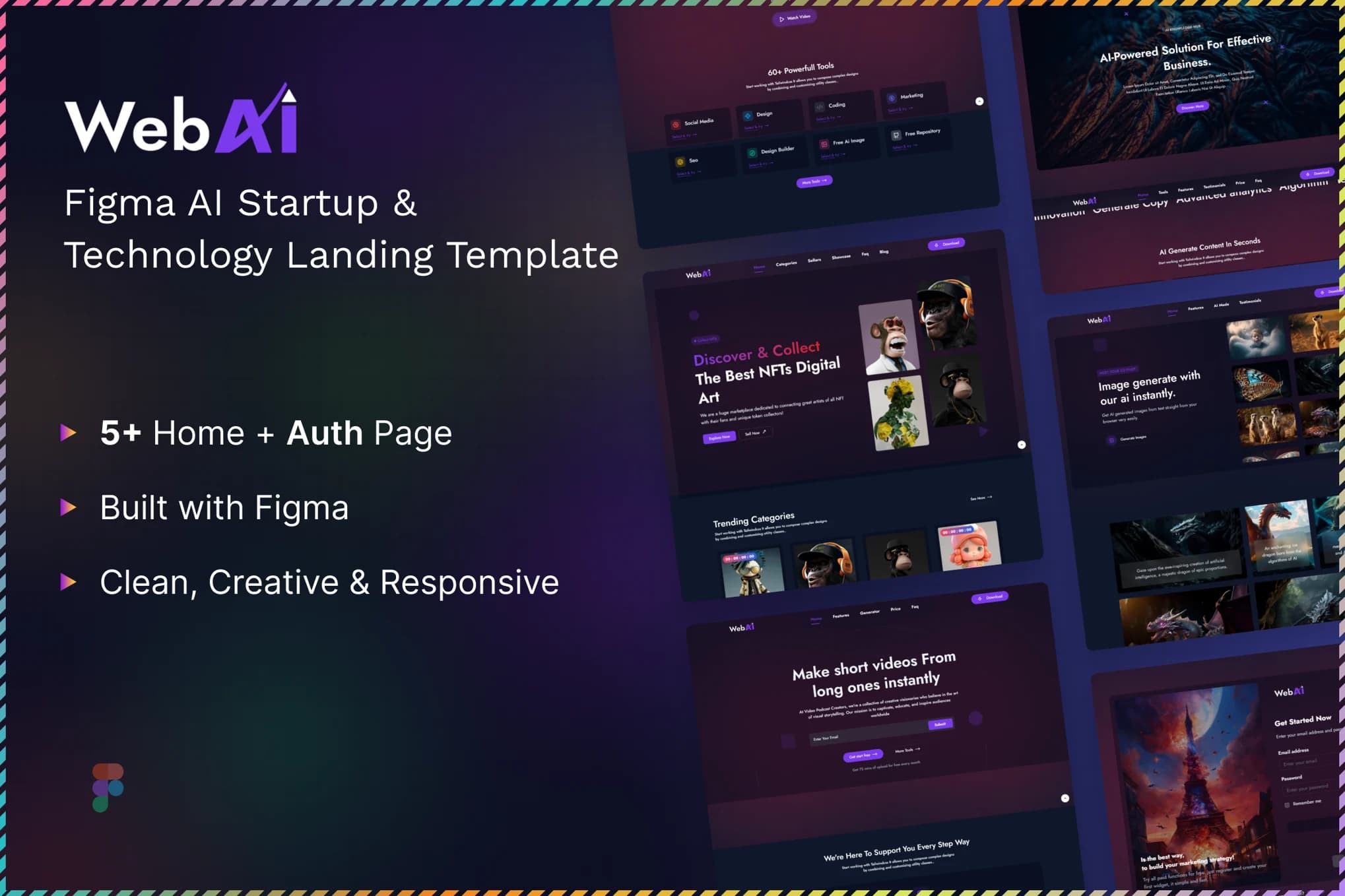 WebAI – AI Website & SaaS Template