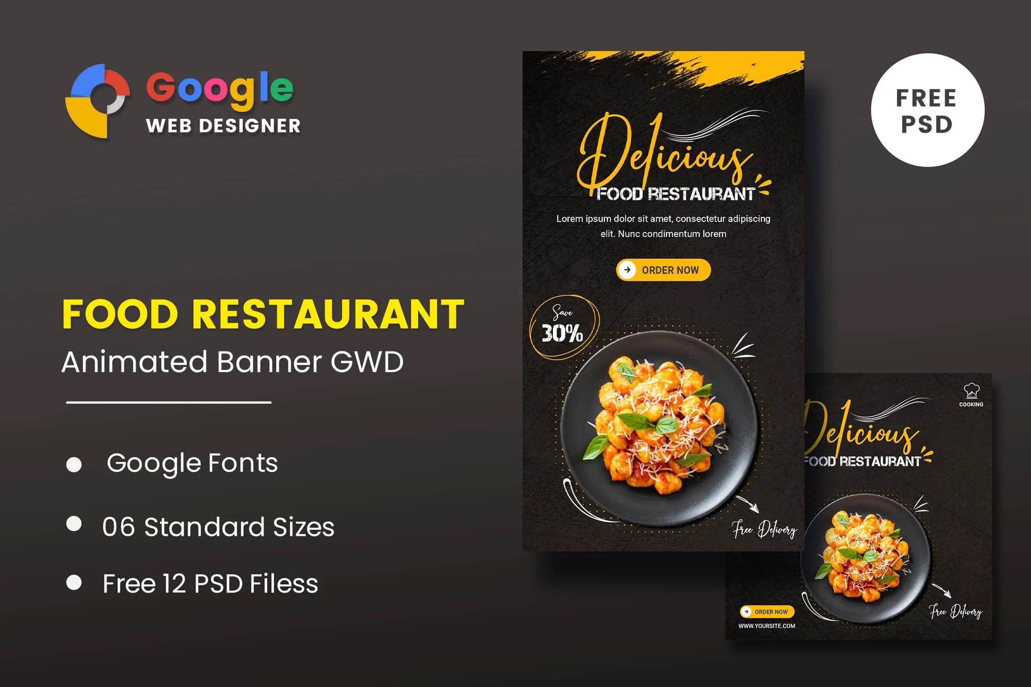 Food – Responsive Food & Restaurant HTML Template | Bootstrap 5 Cafe, Fast Food & Food Delivery Website Template
