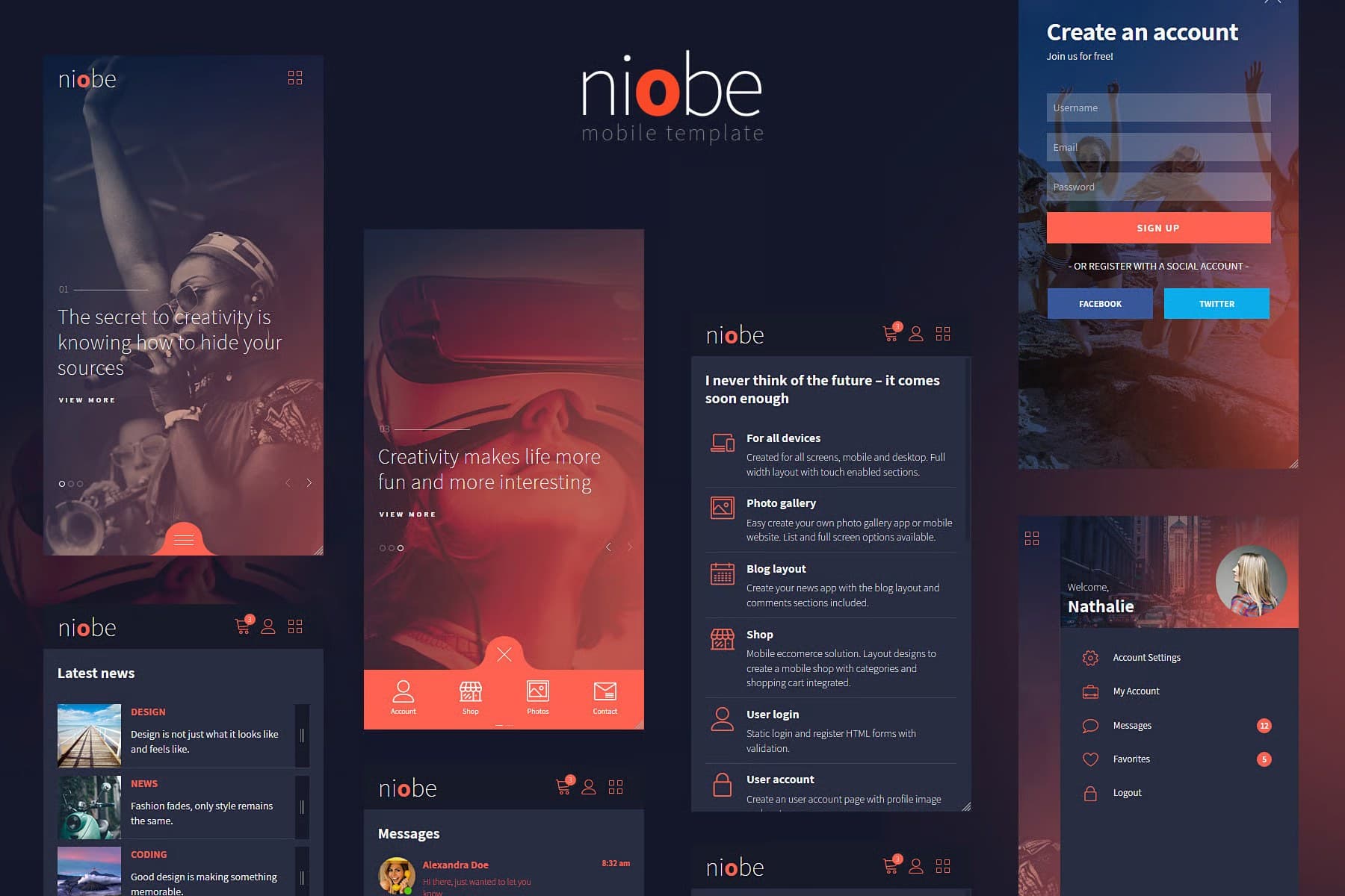 Niobe – Responsive Spa & Beauty Salon HTML Template | Bootstrap 5 Luxury Spa, Massage & Wellness Website Template